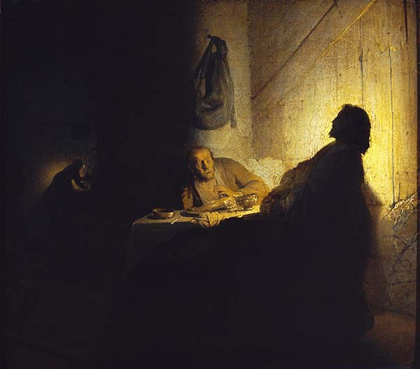 Rembrandt’s Pilgrims at Emmaus